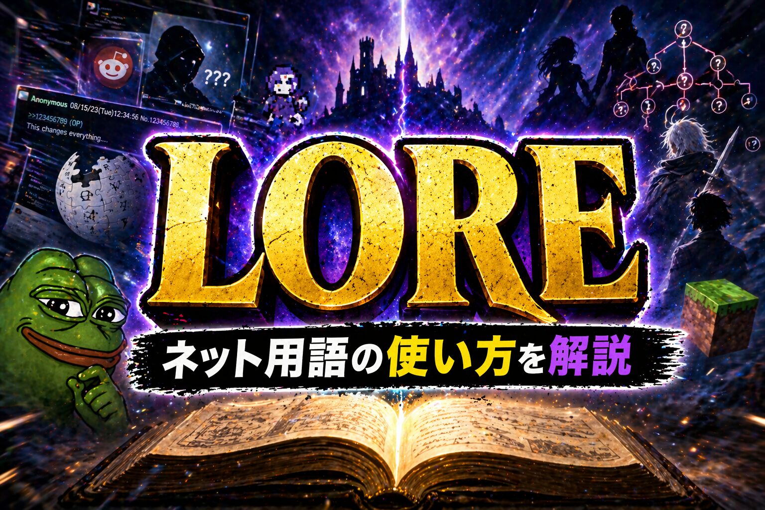 lore とは？「背景知識」スラングの意味・由来・使い方を解説