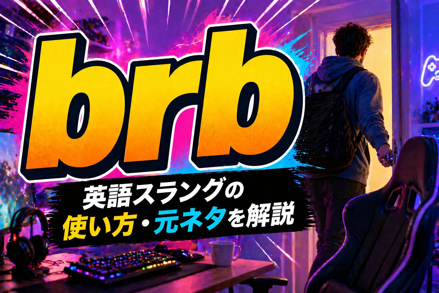 brb とは？「すぐ戻るよ」を表す英語スラングの使い方・元ネタを解説