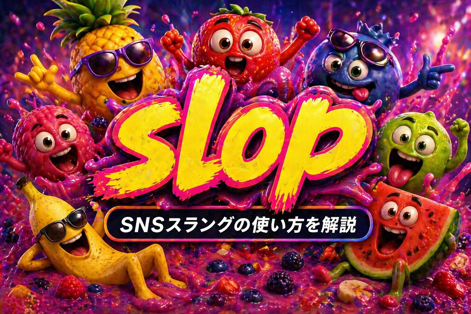 slop とは？「低品質の量産系」を表すSNSスラングの使い方を解説