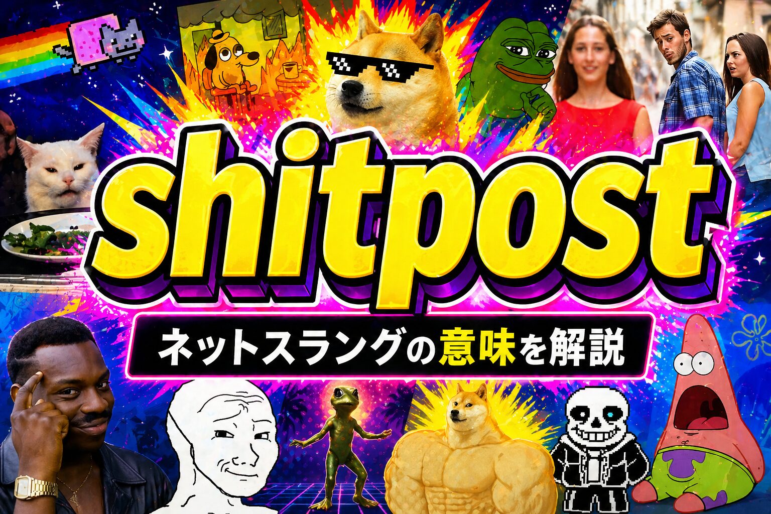 shitpost とは？「なぜか面白いクソ投稿」ネット用語としての使い方を解説