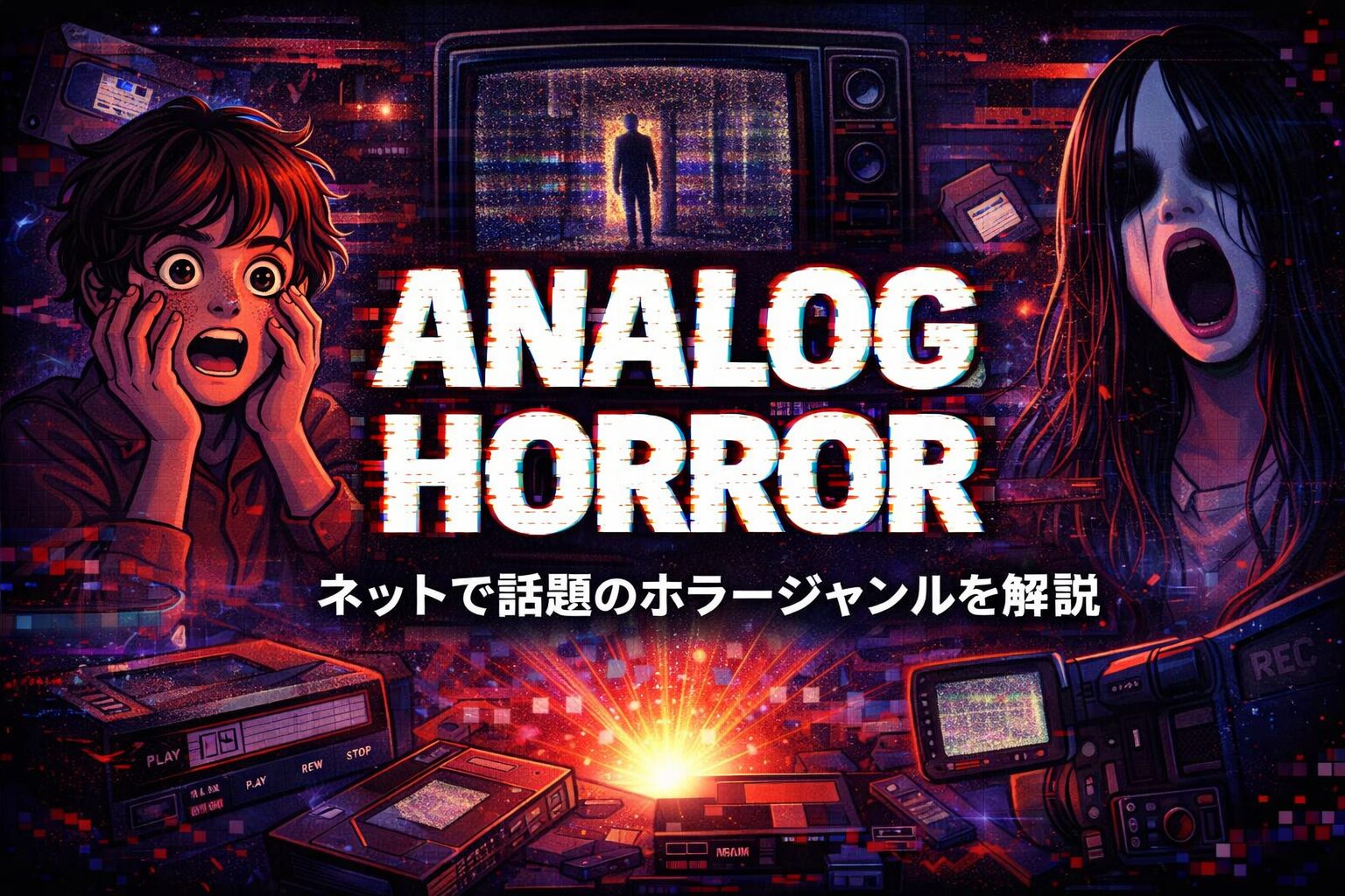 analog horror の意味とは？ネットで話題のホラージャンルを解説
