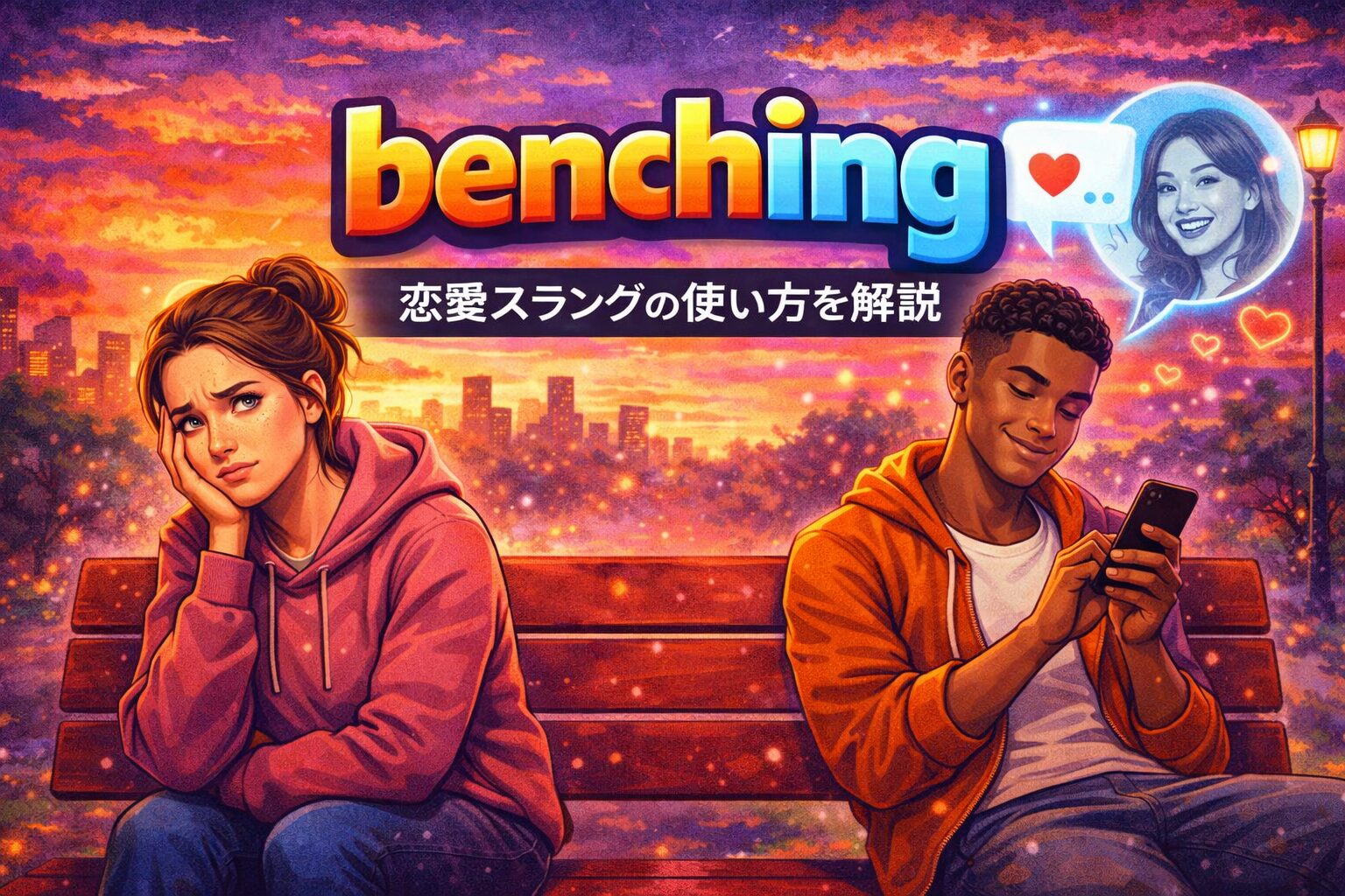 benching の意味とは？恋愛スラングの使い方を解説