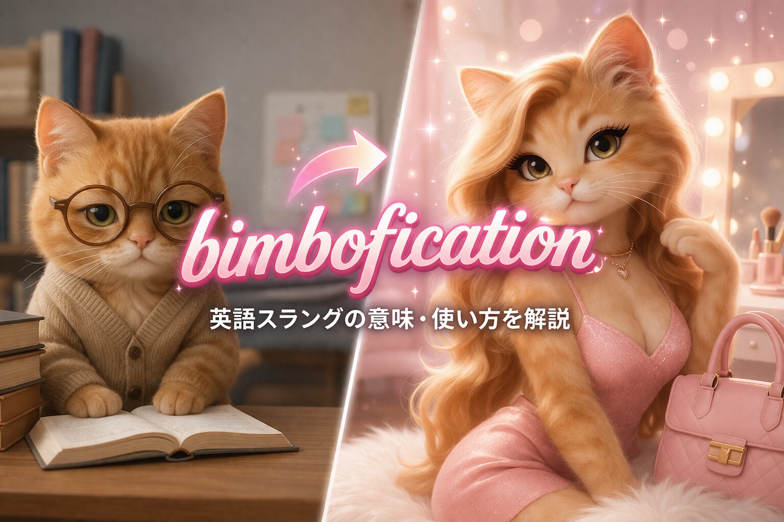 bimbofication の意味とは？英語スラングの意味・使い方を解説