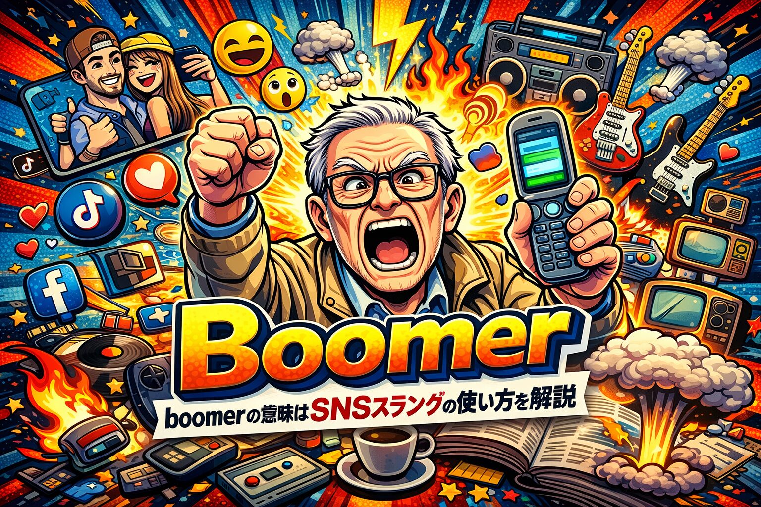 boomer の意味とは？SNSスラングの使い方を解説