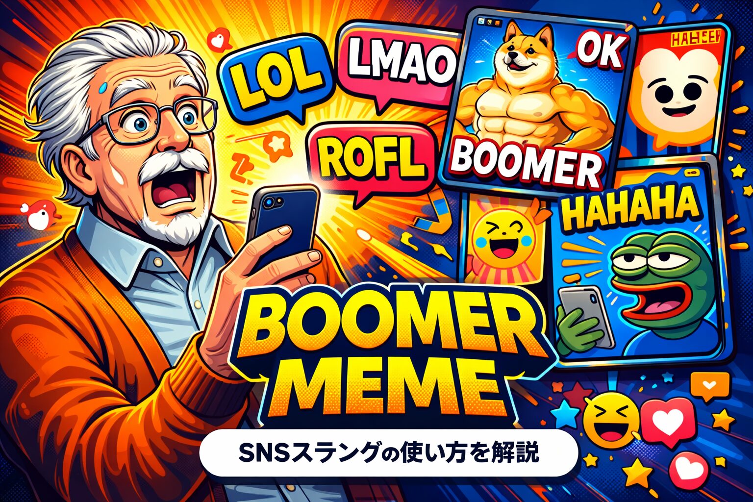 boomer meme の意味とは？SNSスラングの使い方を解説