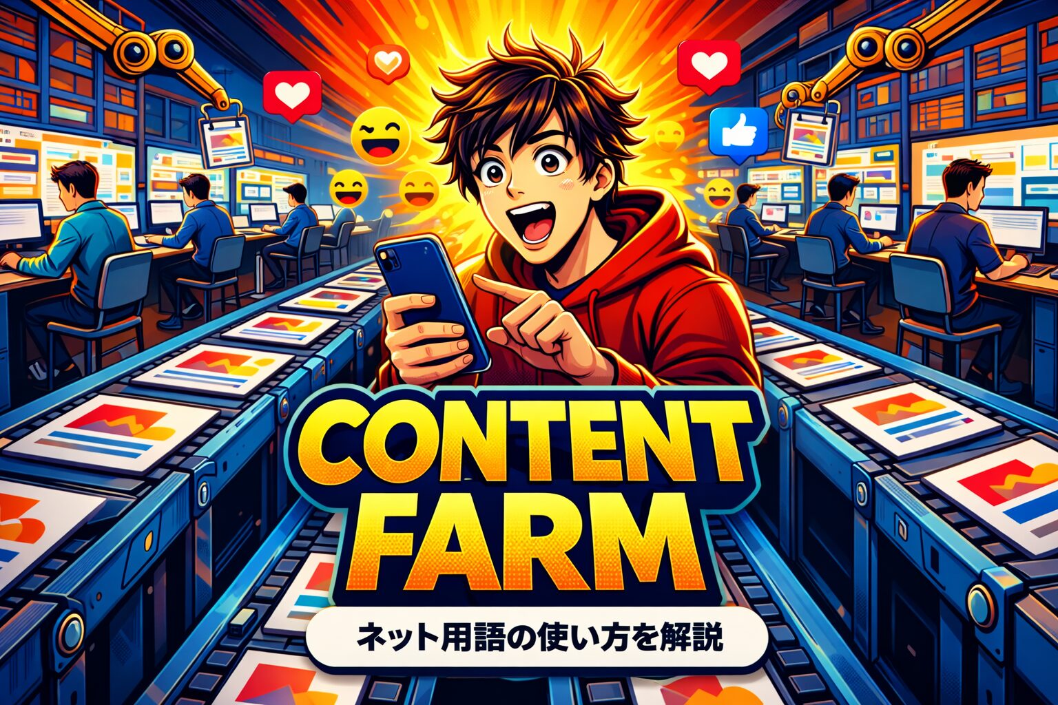 content farm の意味とは？ネット用語の使い方を解説
