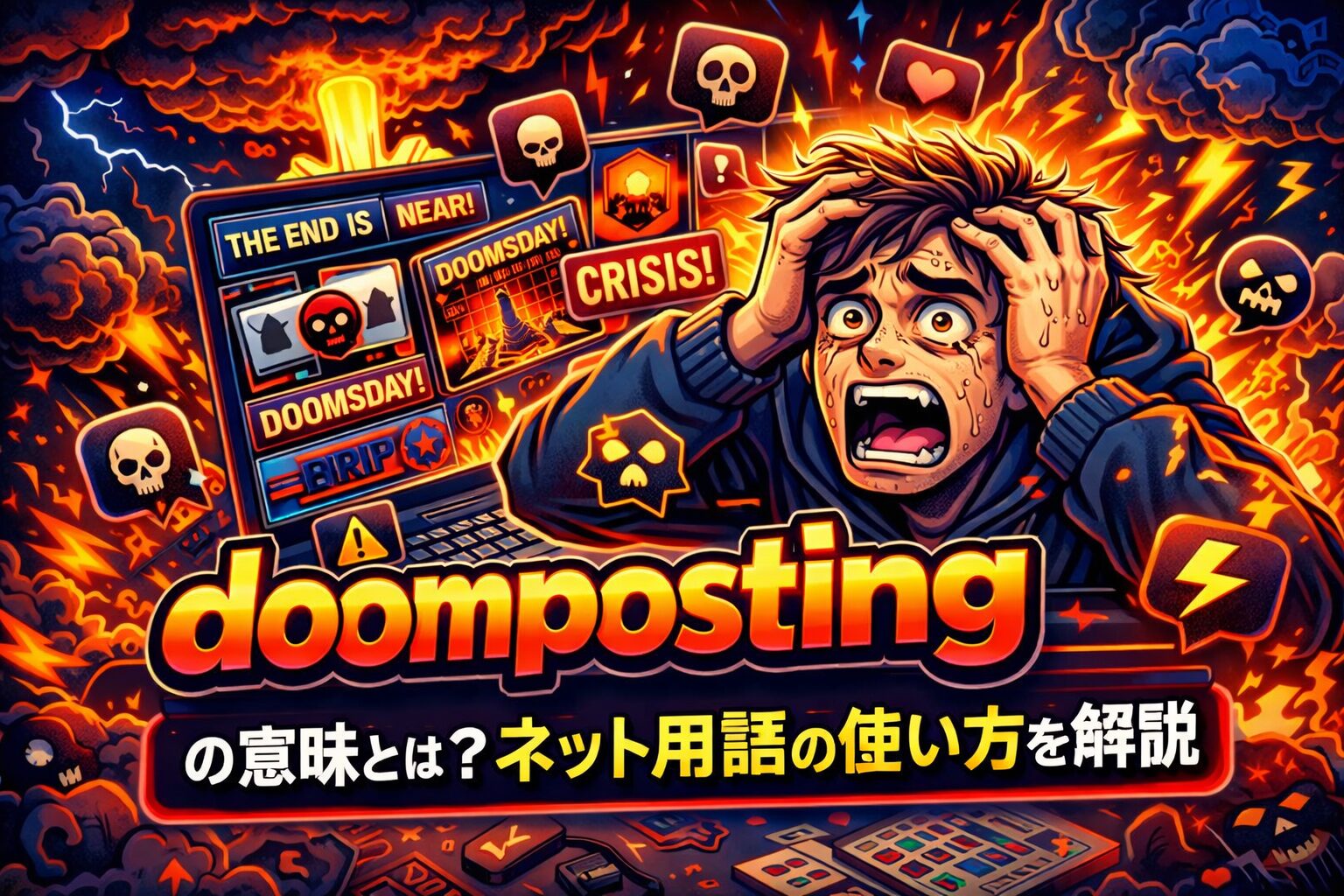 doomposting の意味とは？ネット用語の使い方を解説