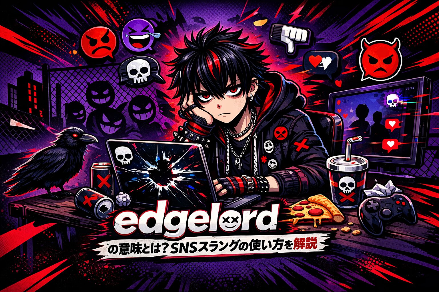 edgelord の意味とは？SNSスラングの使い方を解説