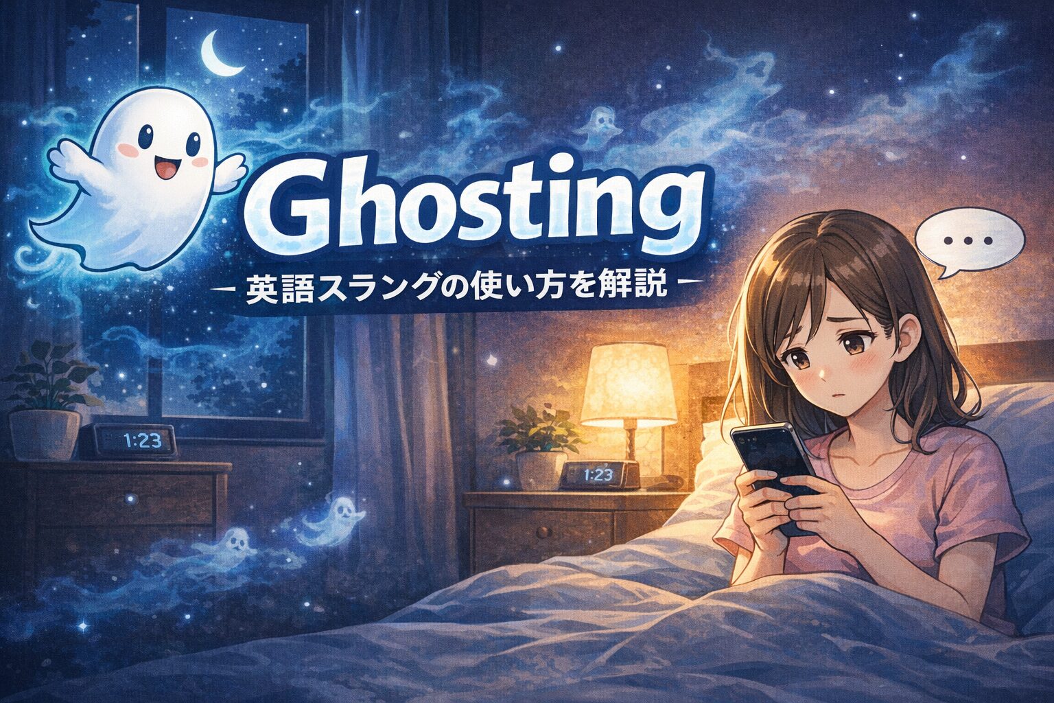 ghosting の意味とは？恋愛・SNSで使われる英語スラングの使い方を解説