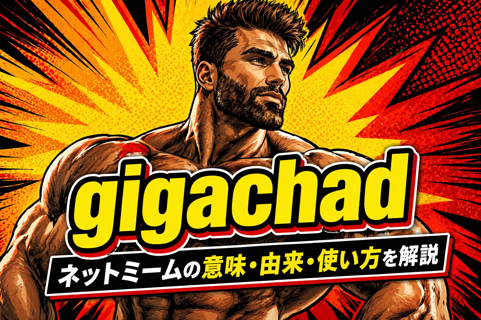 gigachad とは？「強すぎる男性」を表すネットミームの意味・由来・使い方を解説
