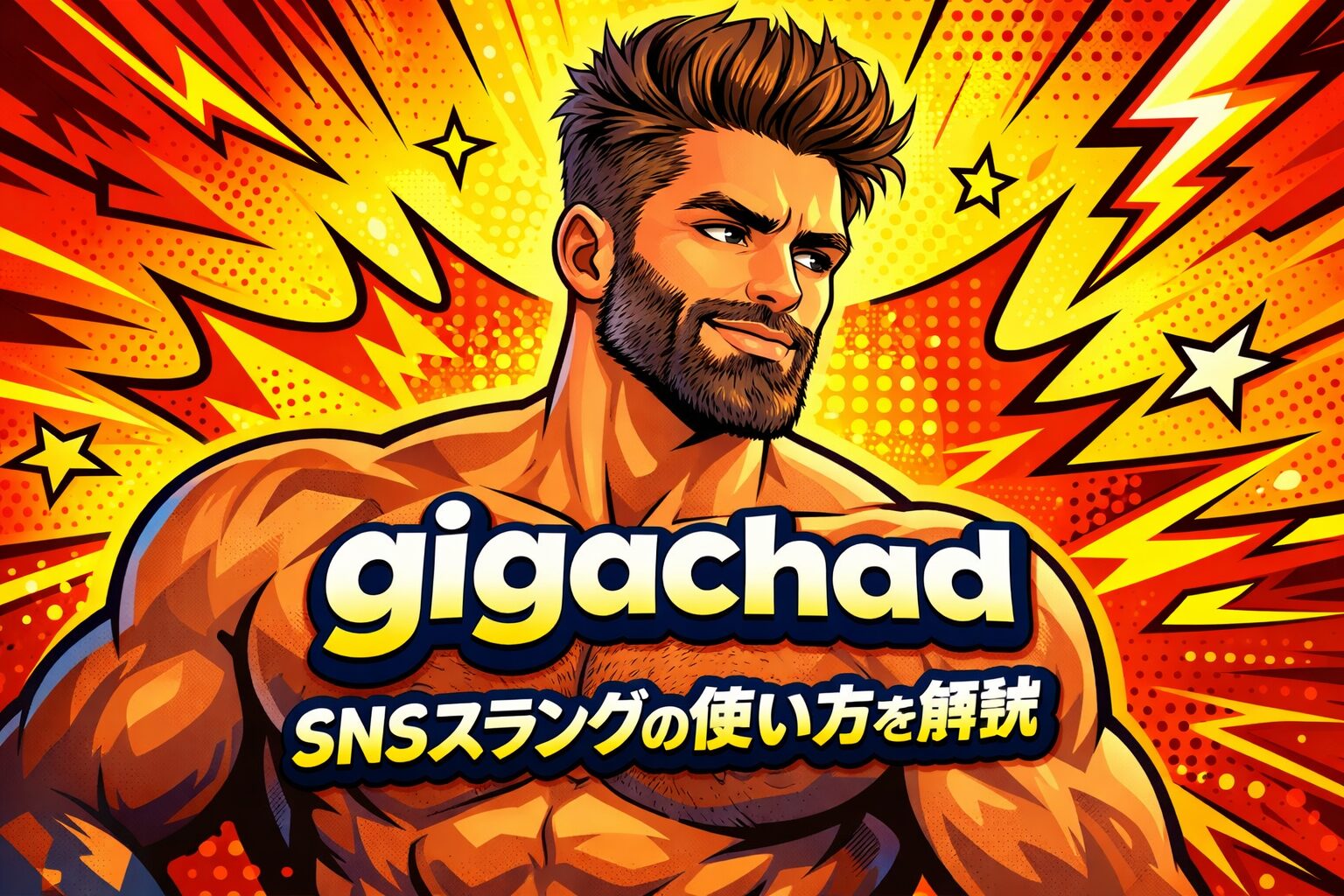 gigachad の意味とは？SNSスラングの使い方を解説