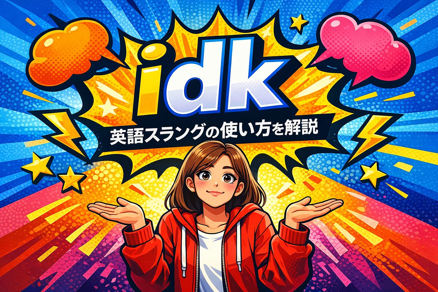 idk の意味とは？英語スラングの使い方・ニュアンスを解説