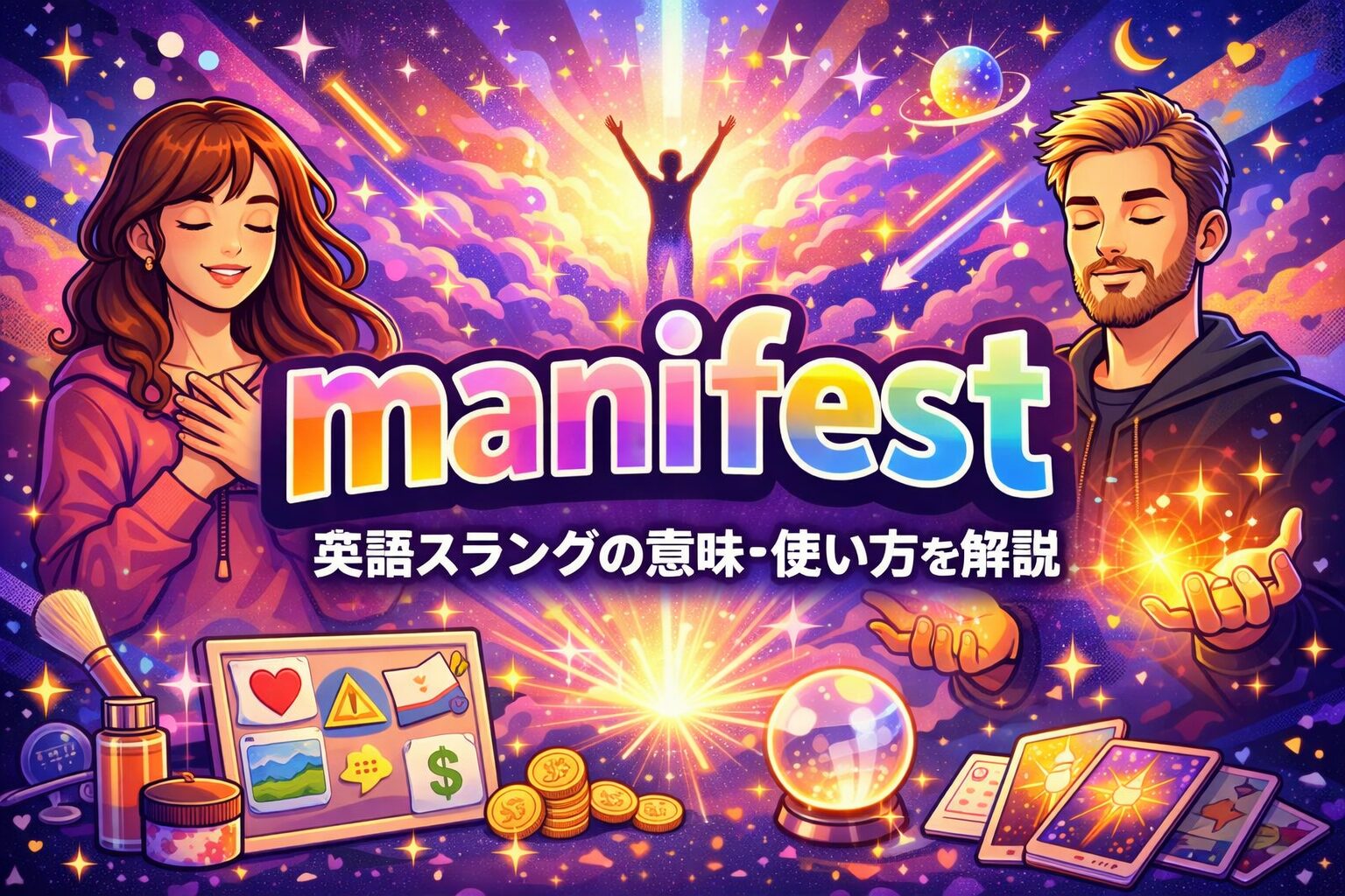 manifest の意味とは？英語スラングの意味・使い方を解説