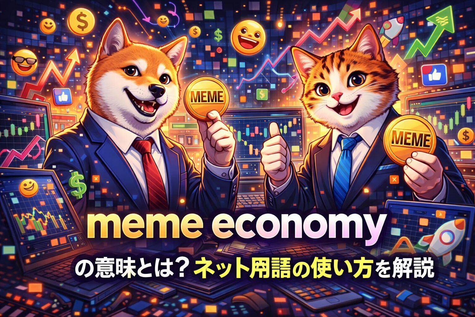 meme economy の意味とは？ネット用語の使い方を解説
