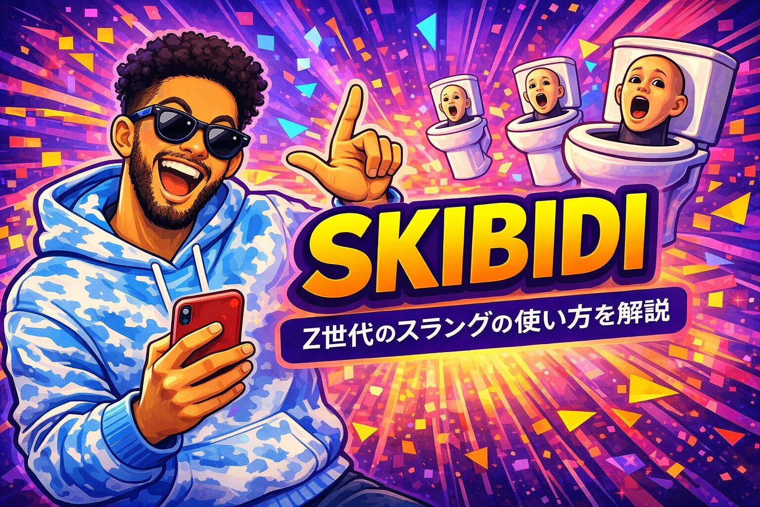 skibidi の意味とは？ネットミーム・Z世代スラングの由来と使い方を解説