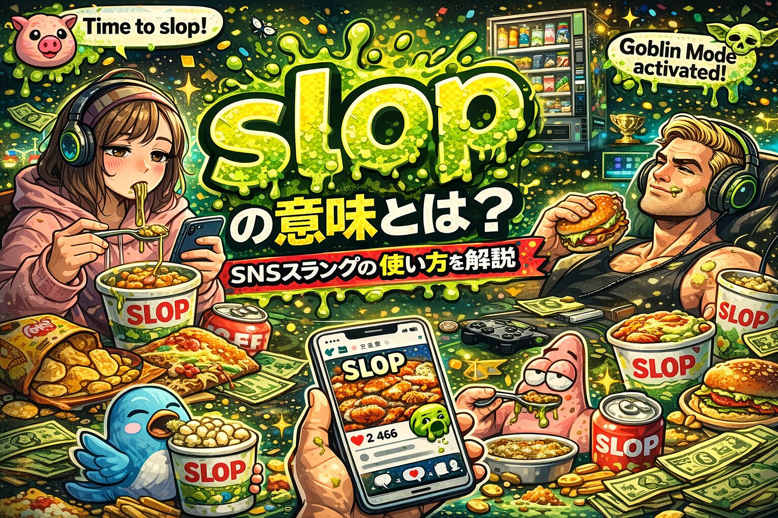 slop の意味とは？SNSスラングの使い方を解説