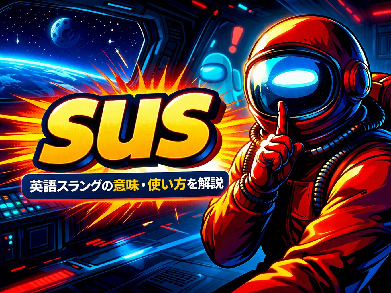 sus の意味とは？英語スラングの意味・使い方を解説