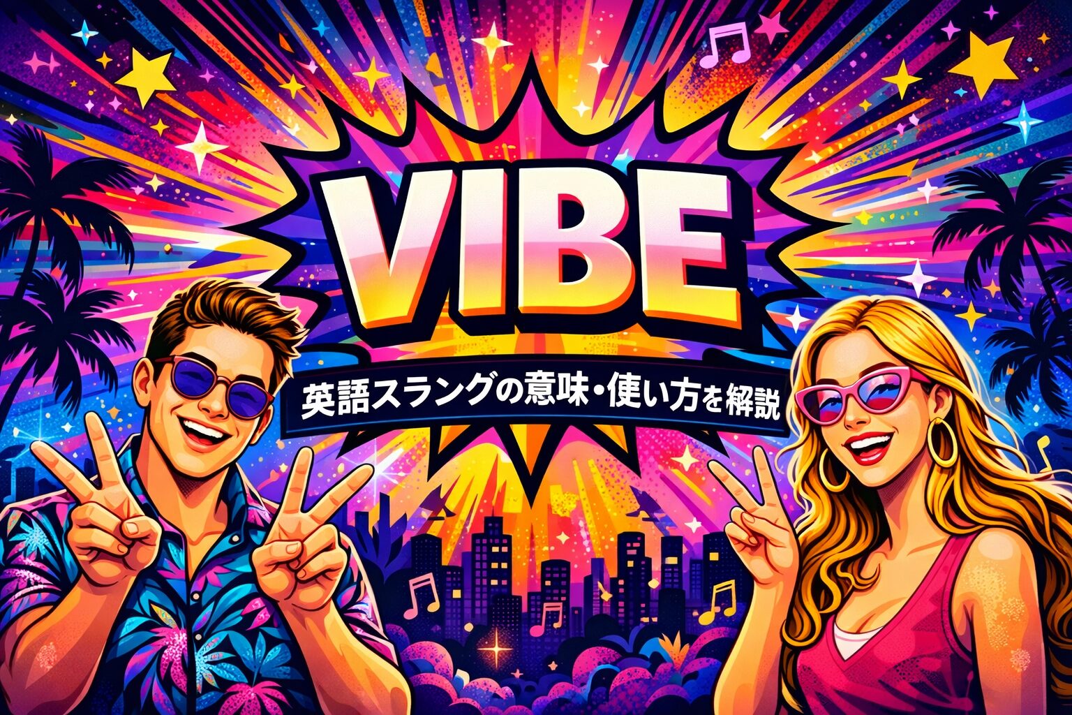 vibe の意味とは？英語スラングの意味・使い方を解説