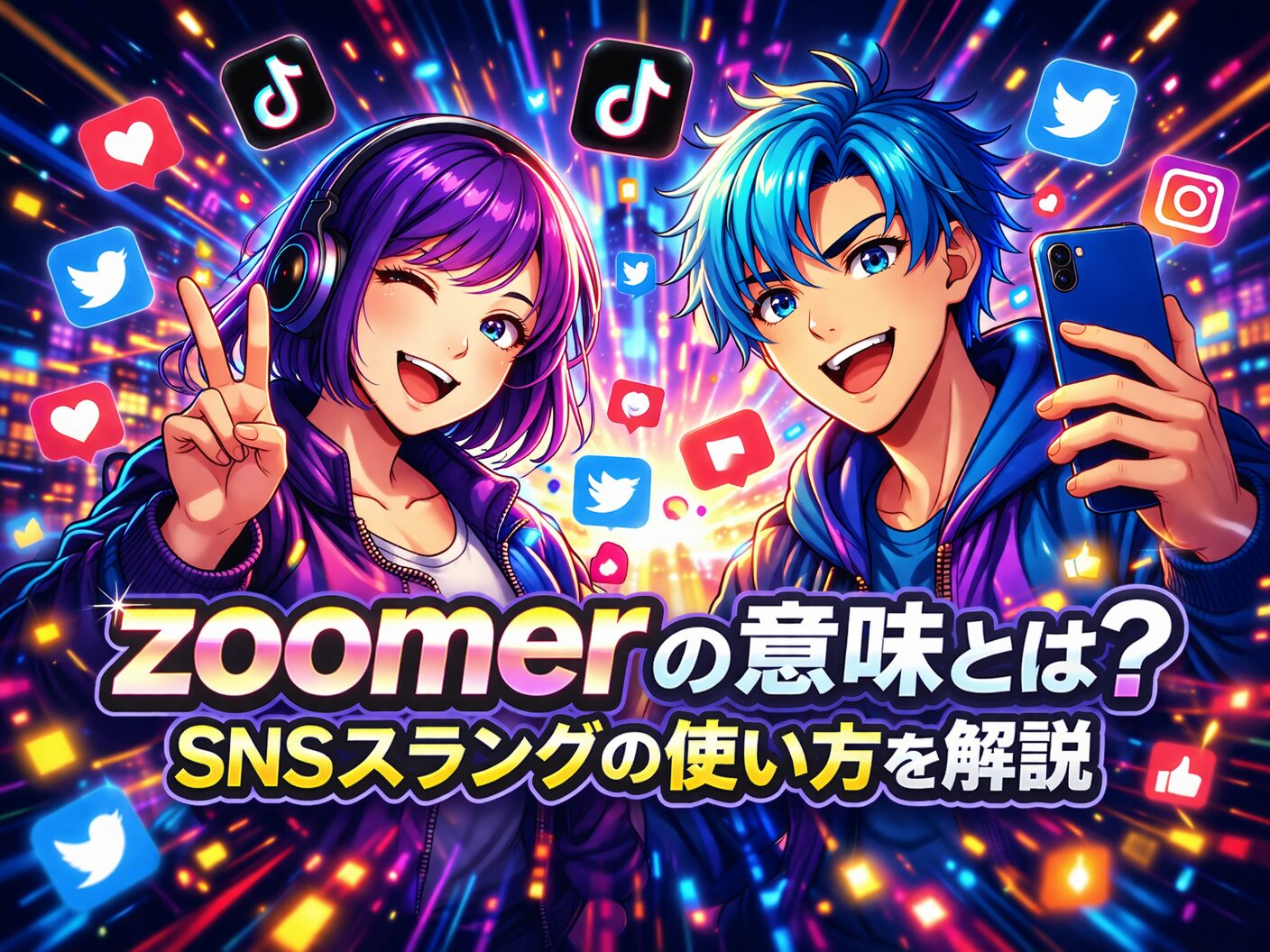 zoomer の意味とは？SNSスラングの使い方を解説