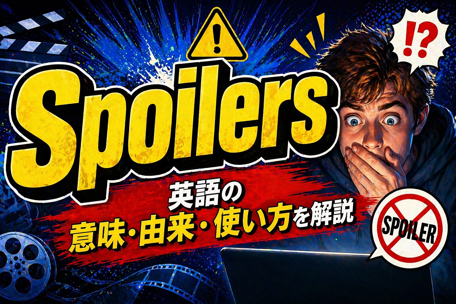 Spoilers とは？「ネタバレ」を表す英語の意味・由来・使い方を解説