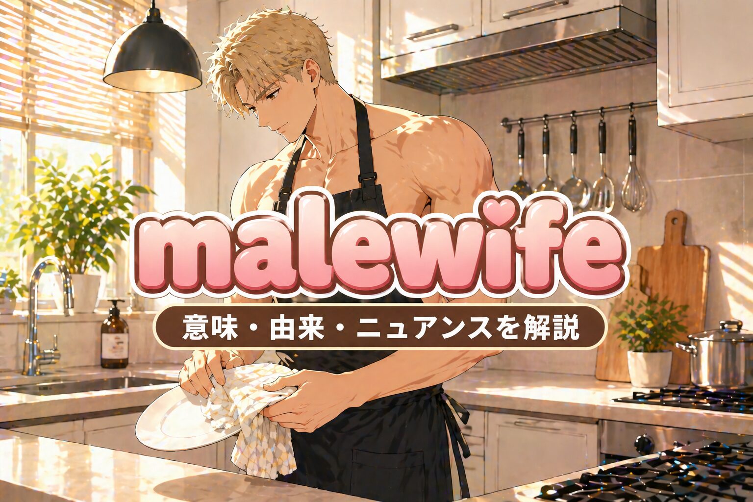 malewife とは？「家庭的な男性」を表す英語スラングの意味・由来を解説