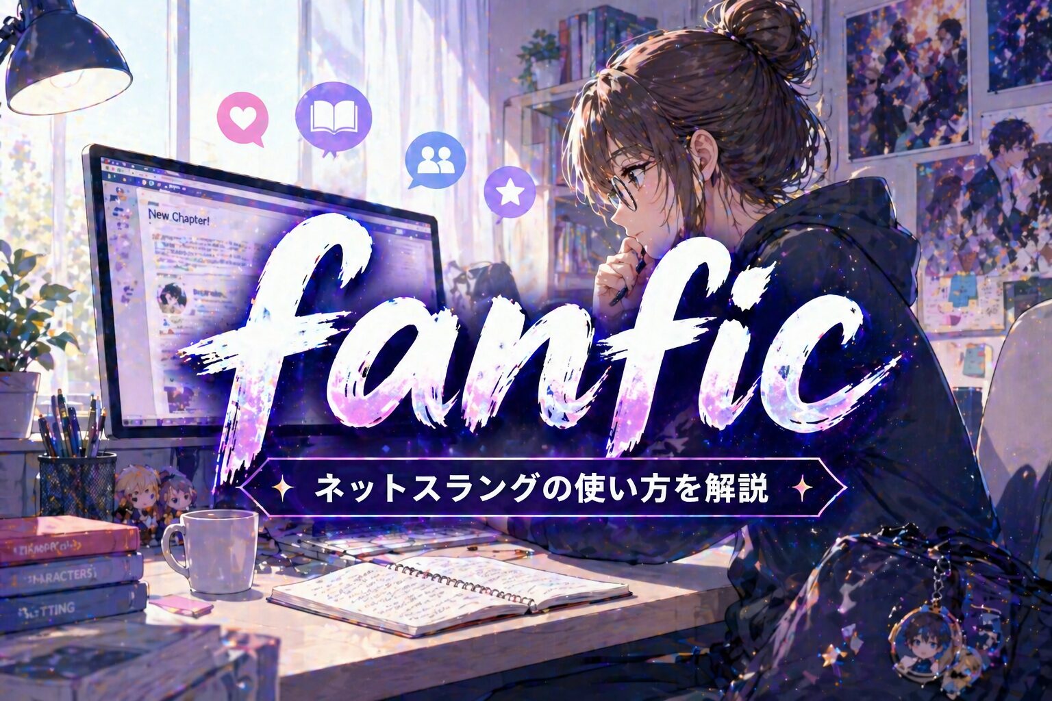 fanfic の意味とは？二次創作ファン小説を指すネットスラングの使い方を解説