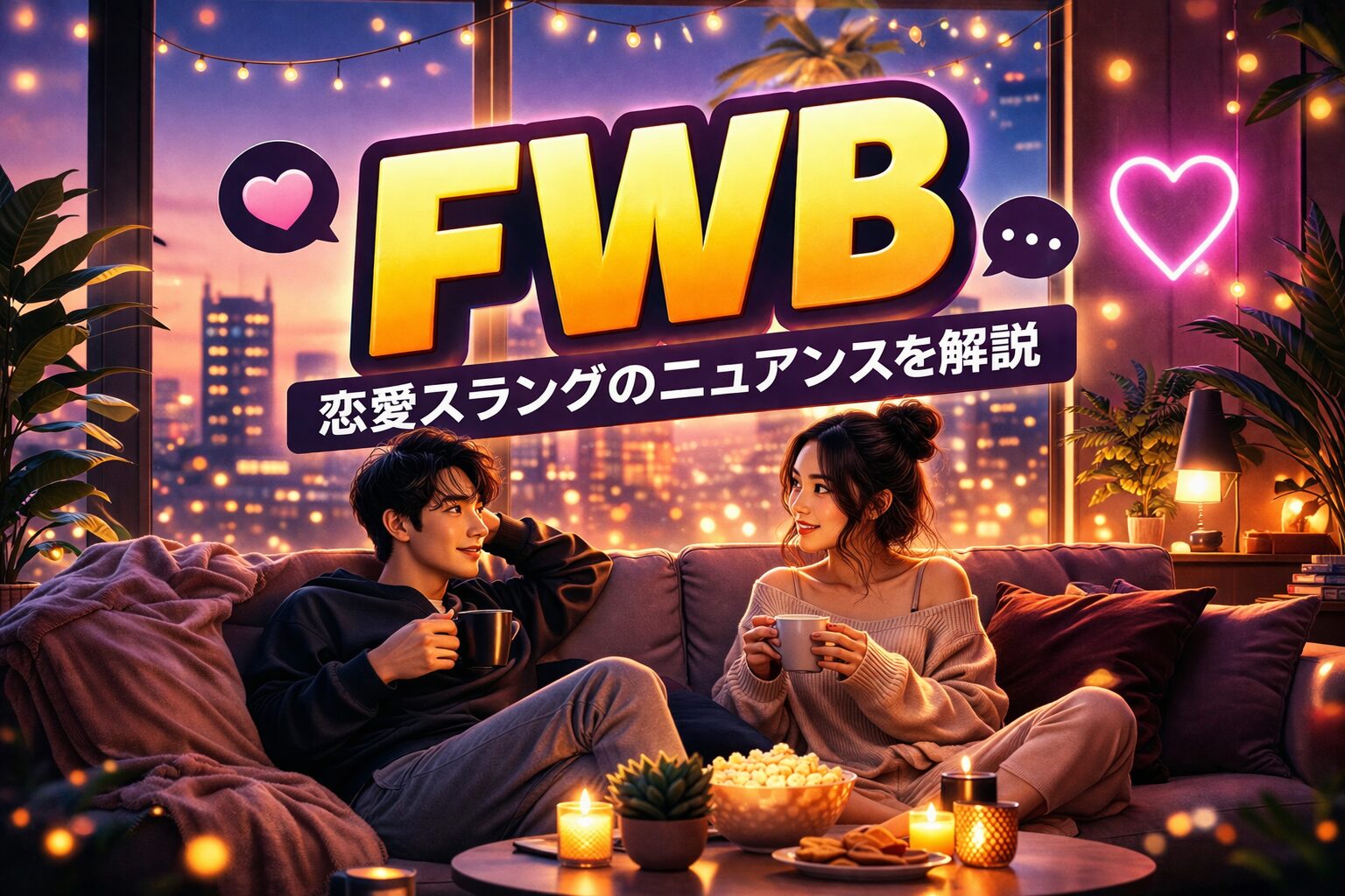 FWB の意味とは？恋愛スラングの使い方・ニュアンスを解説