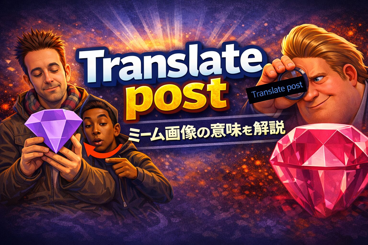 Translate post meme とは？Xでよく見るミーム画像の意味を解説