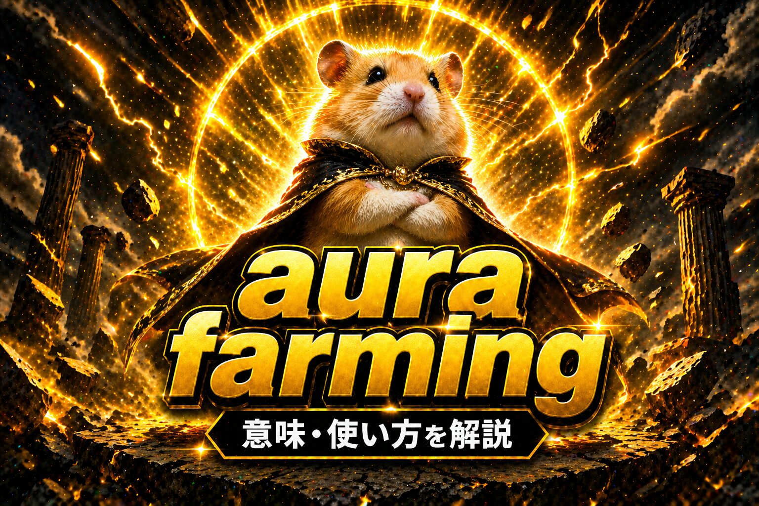 aura farming とは？「かっこつけ」を表す英語スラングの意味・由来・使い方を解説
