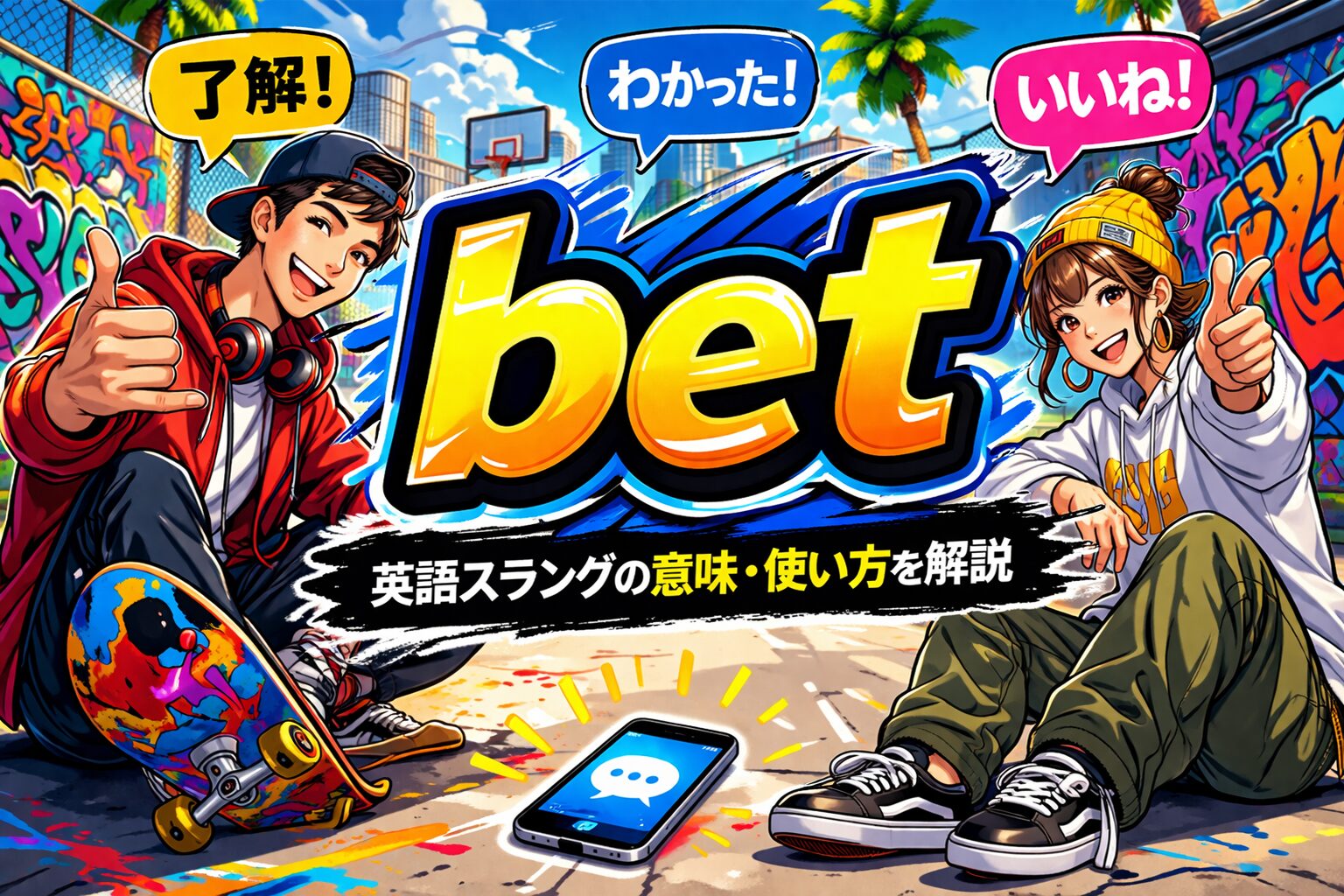 bet の意味とは？英語スラングの意味・使い方を解説