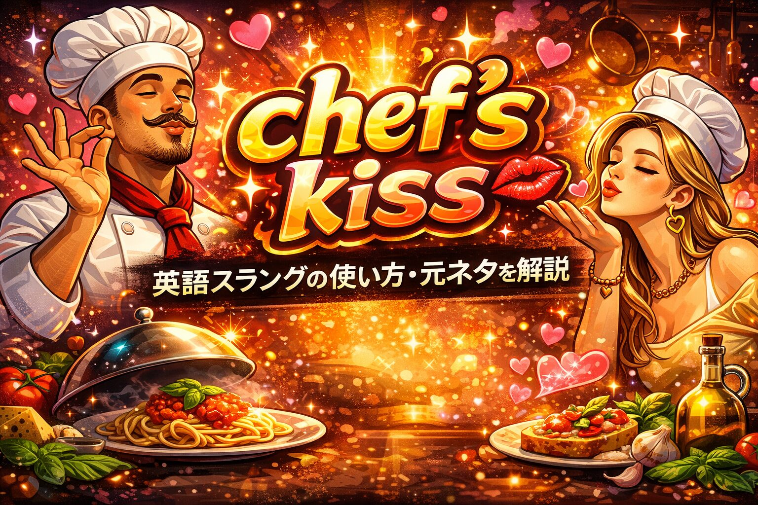 chef's kissの意味とは？英語スラングの使い方・元ネタを解説