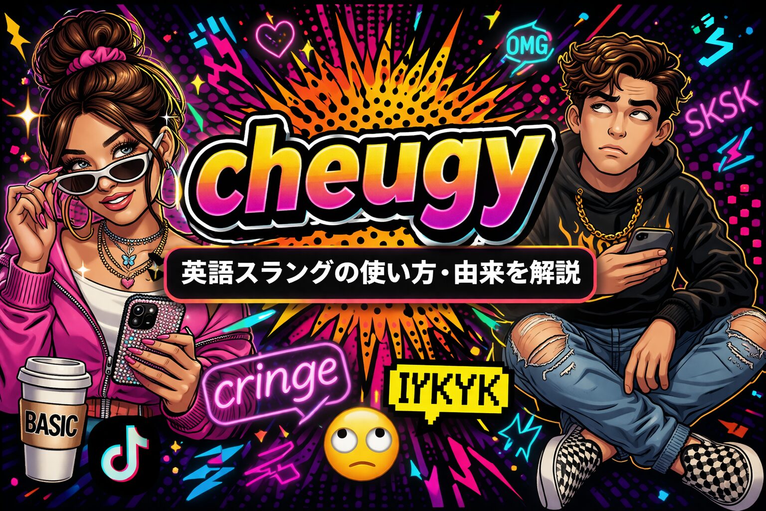 cheugy の意味とは？英語スラングの使い方・由来を解説