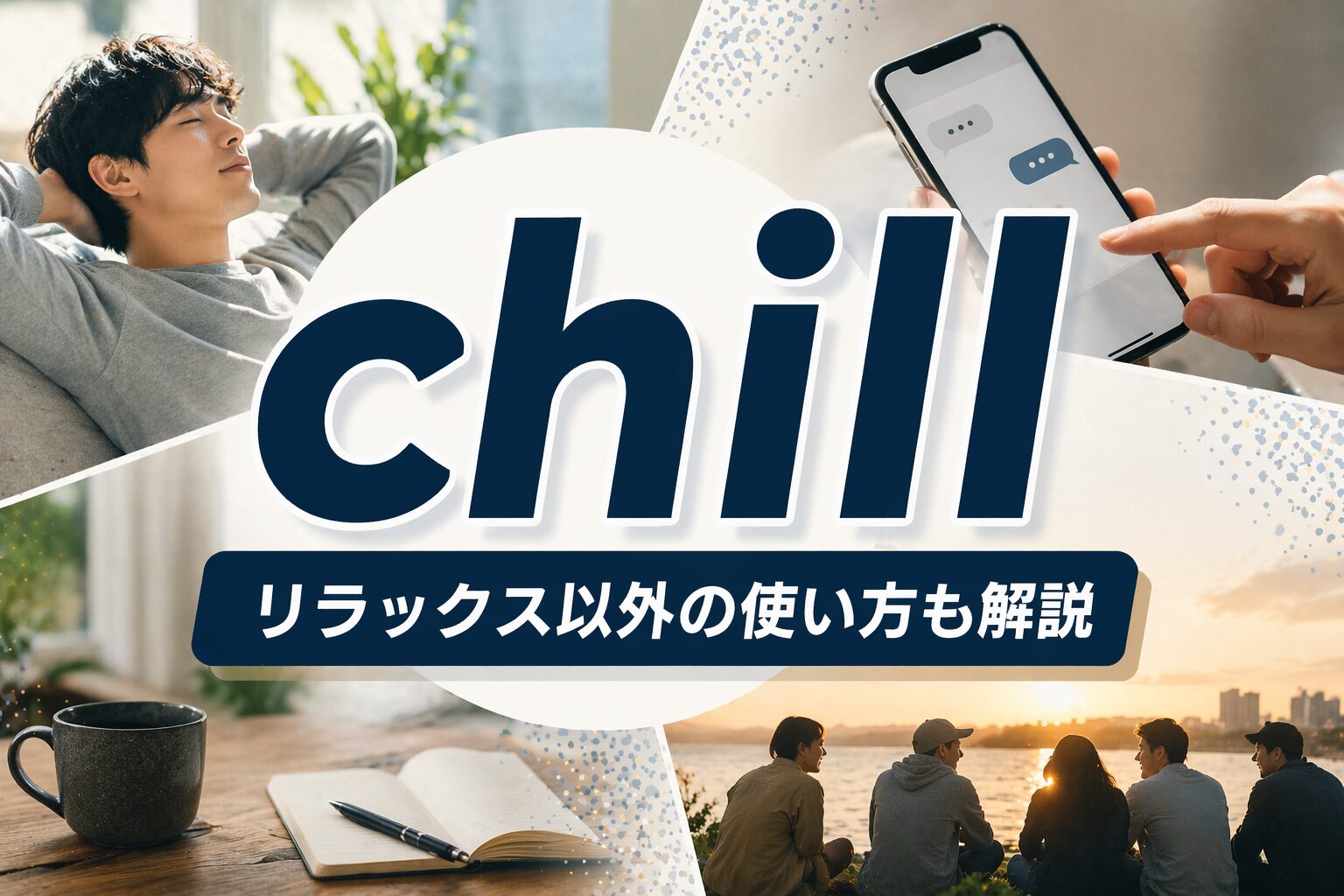 chill とは？リラックス以外の意味もある、AAVE発定番スラングの意味・由来・使い方を解説