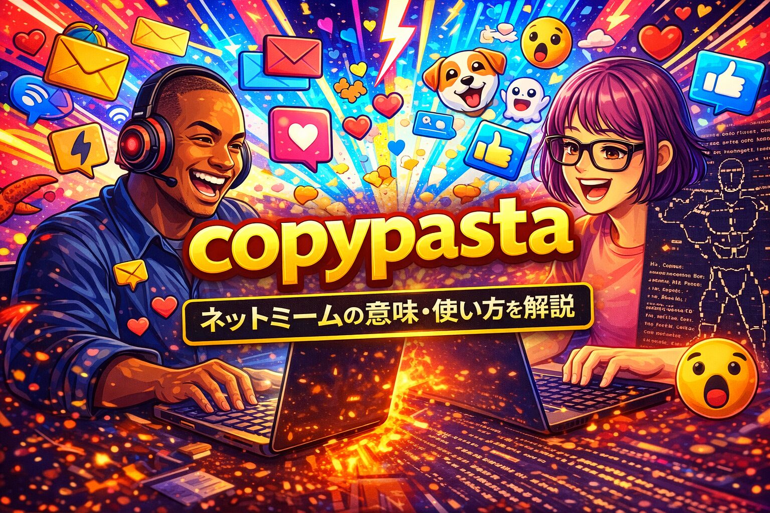 copypasta の意味とは？ネットミームの意味・由来・使い方を解説