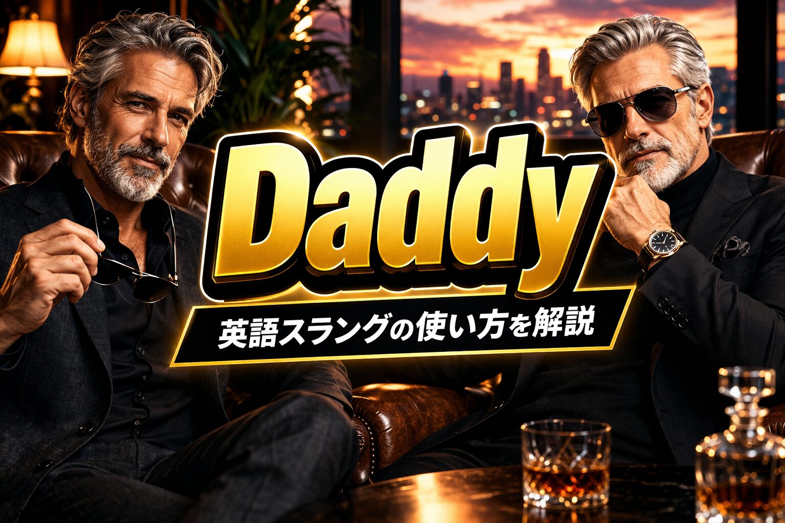 daddy の意味とは？イケオジ？恋愛から推し活まで使われる英語スラングの使い方を解説