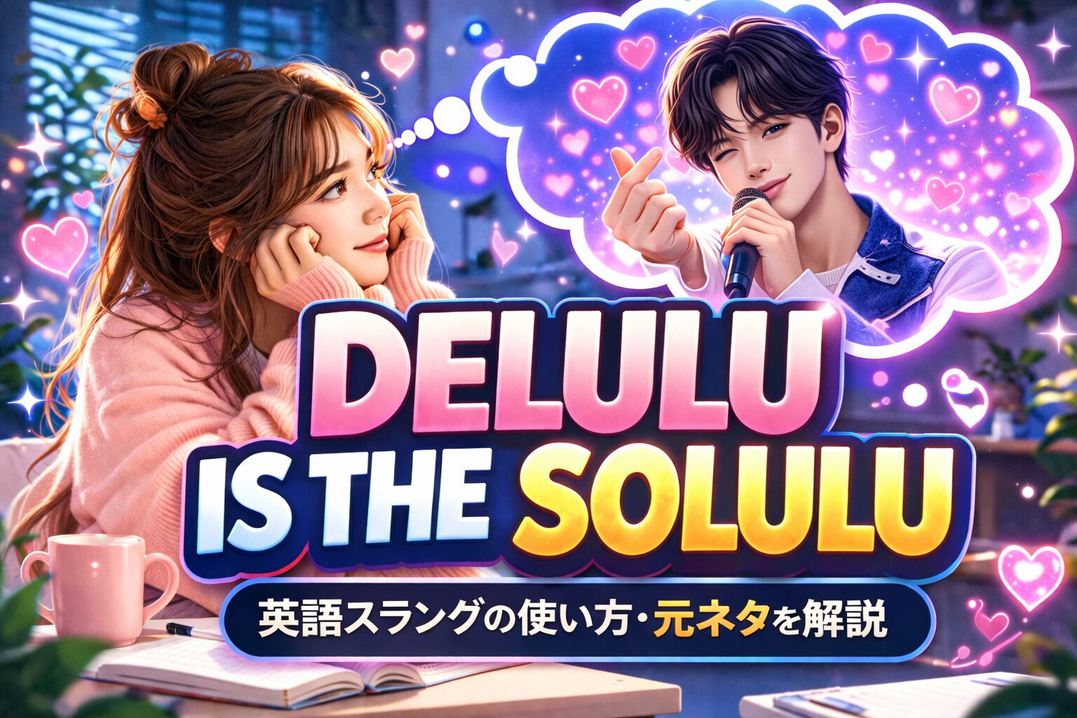 delulu is the solulu の意味とは？英語スラングの使い方・元ネタを解説