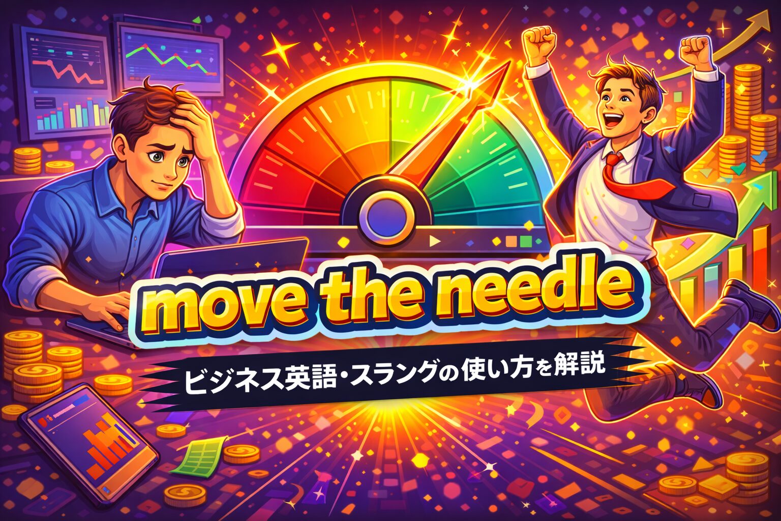 move the needle の意味とは？ビジネス英語・スラングの使い方を解説