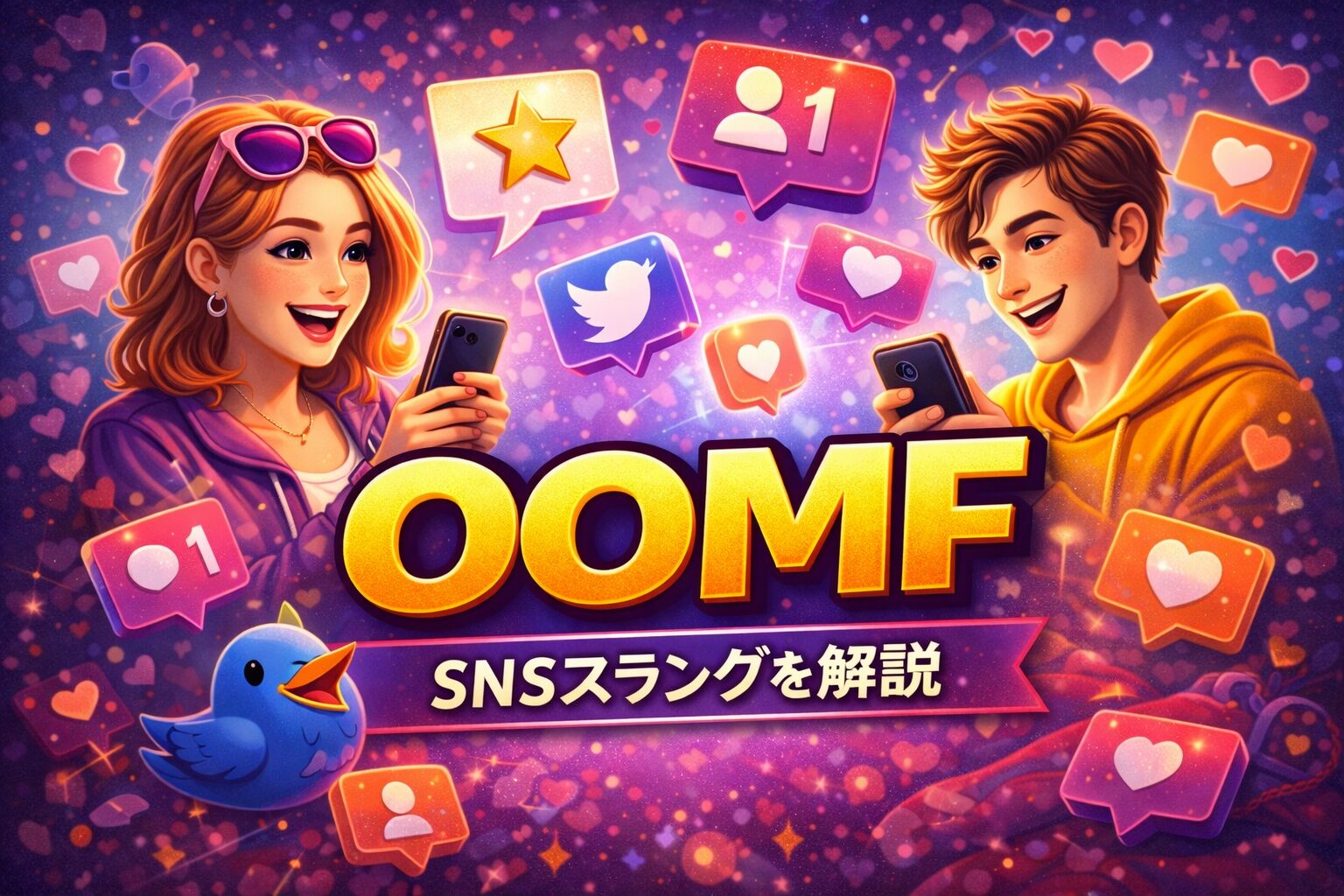 フォロワーに「oomf」って言われた？SNSスラングの意味・使い方を完全解説