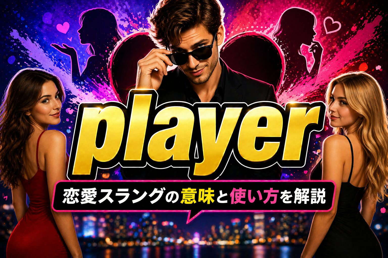 player とは？「チャラい・ヤリモク」を表す恋愛スラングの意味と使い方を解説