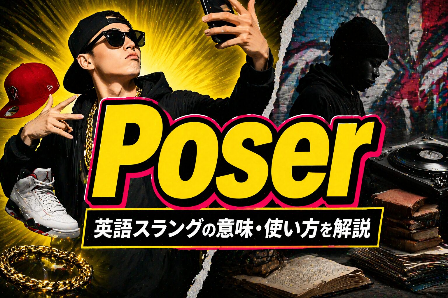 Poser ってどんな人？にわか・イナゴを表す英語スラングの意味・由来・使い方を解説