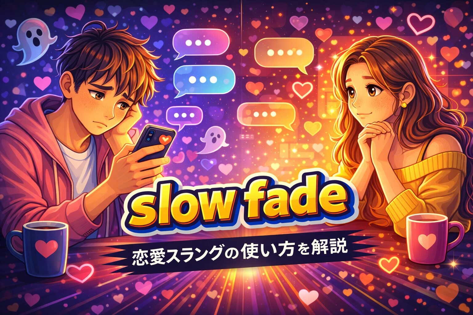 slow fade の意味とは？恋愛スラングの使い方・ニュアンスを解説