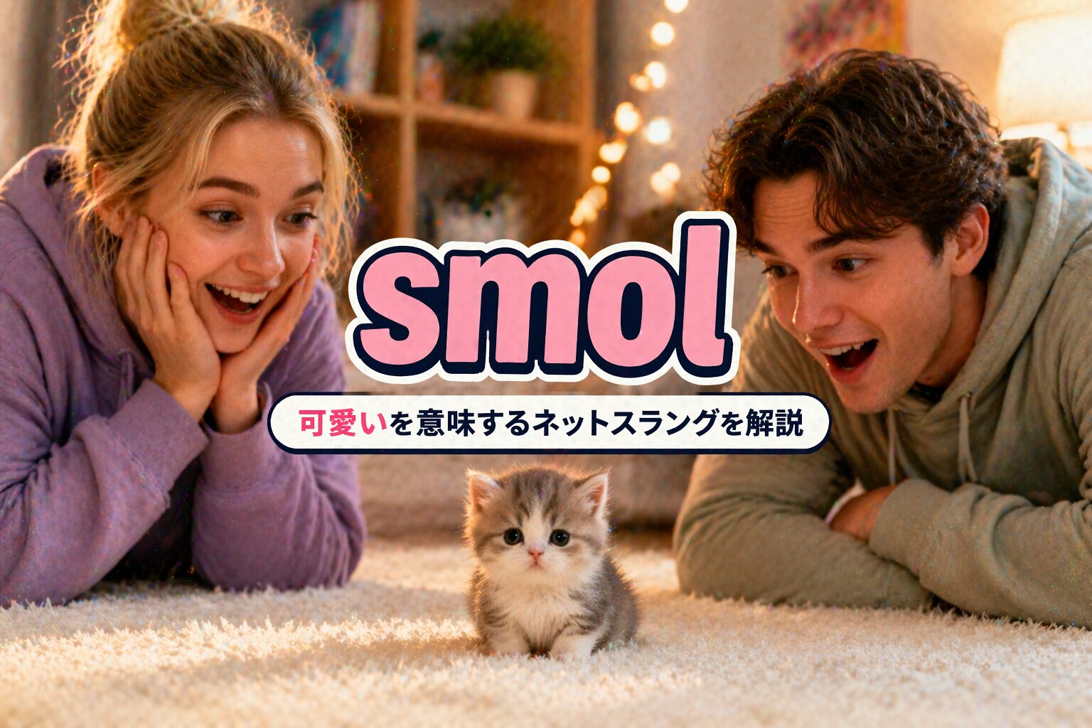 smol とは？smallとは別？スペルミスではない「かわいい」を意味するネットスラングを解説
