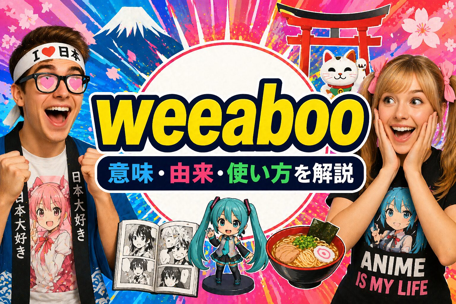 weeaboo とは？「日本かぶれ」を揶揄する英語スラングの意味・由来・使い方を解説