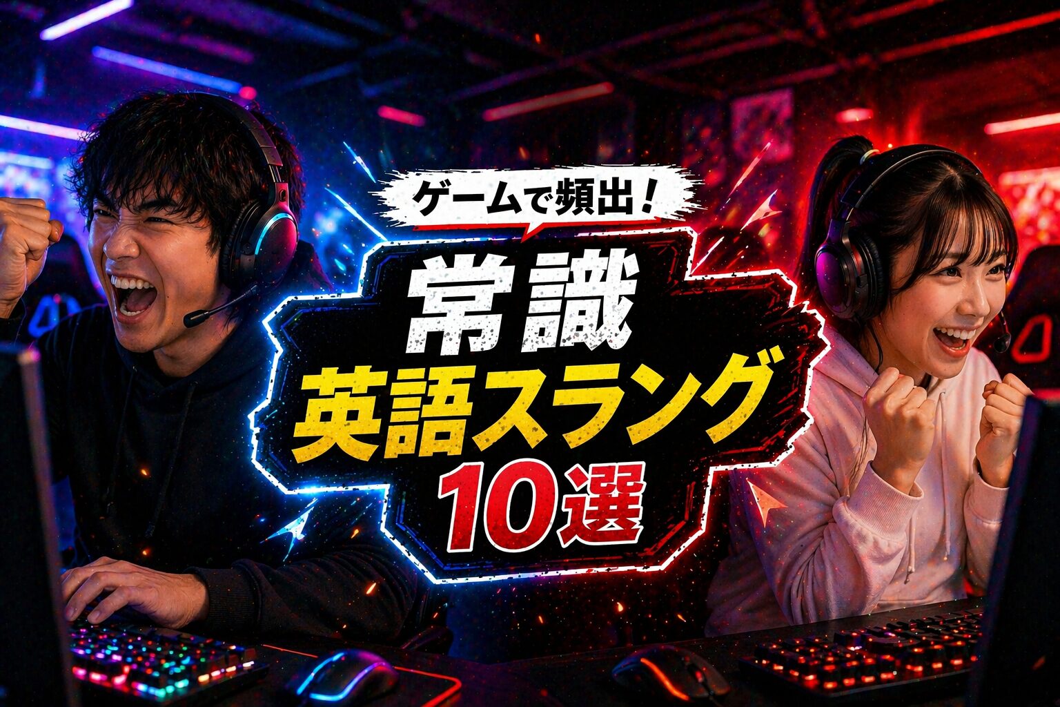 ゲームで頻出！常識英語スラング10選｜gg・noobなどの意味を解説