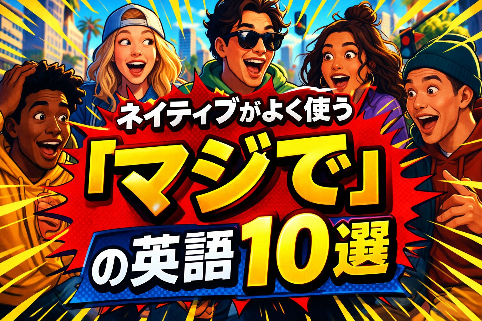 ネイティブがよく使う「マジで」の英語10選｜literally・no capなどの意味を解説