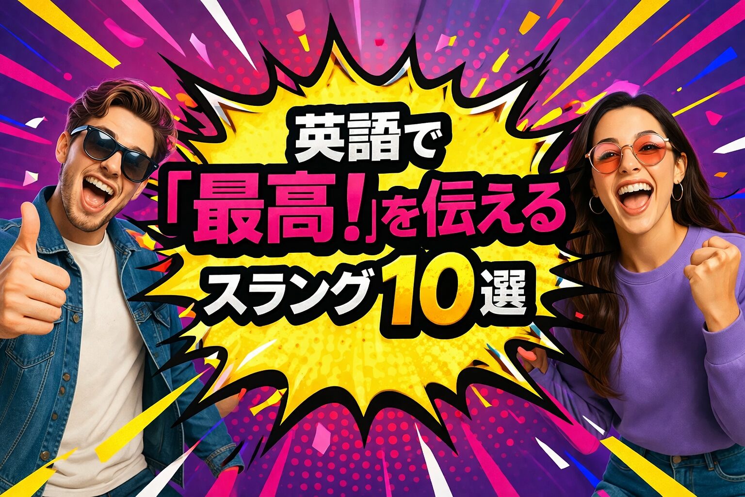 英語で「最高！」を伝えるほめ言葉スラング10選｜fire・slapsなどの意味を解説