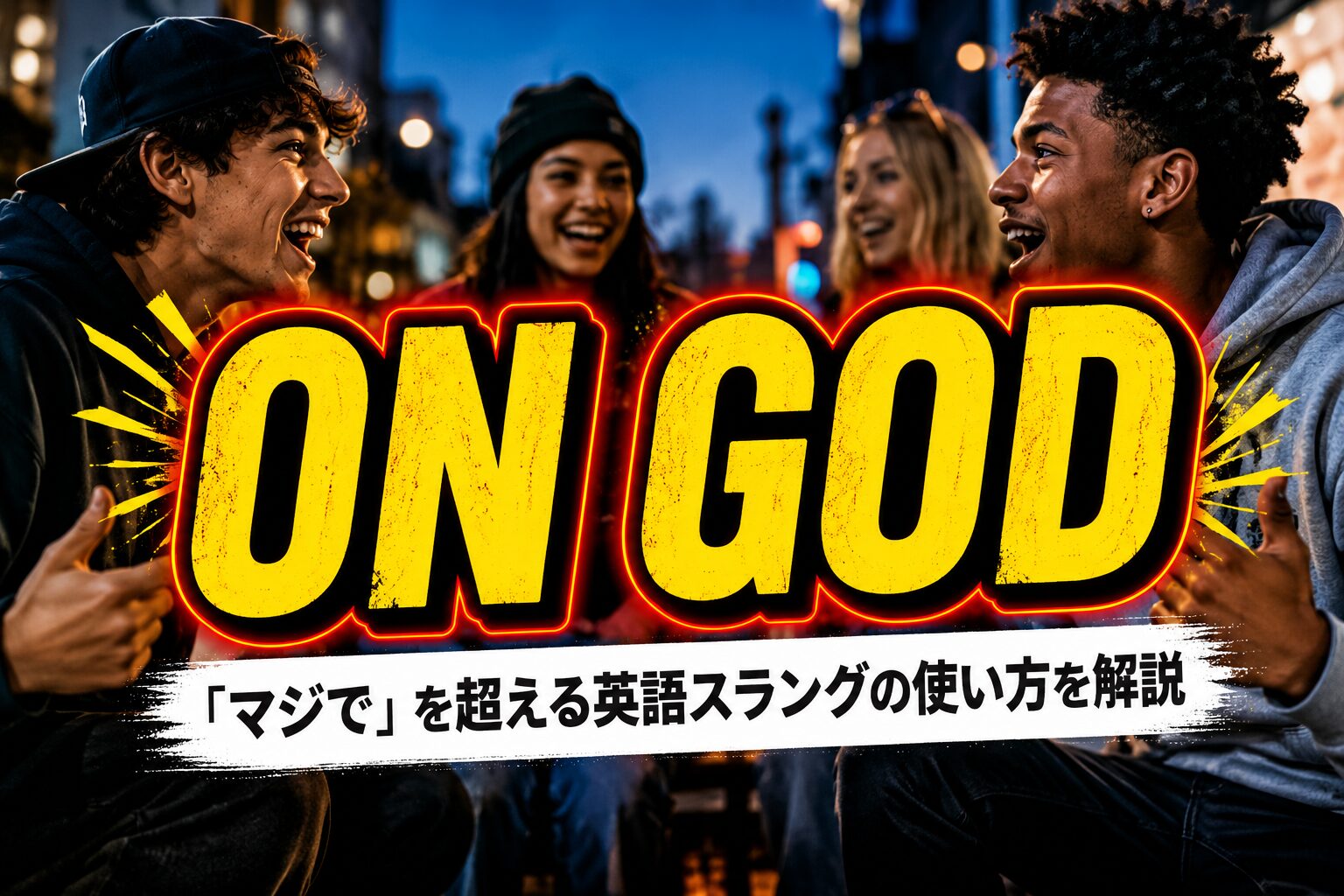 on god とは？「マジで」を超える英語スラングの意味と使い方を解説